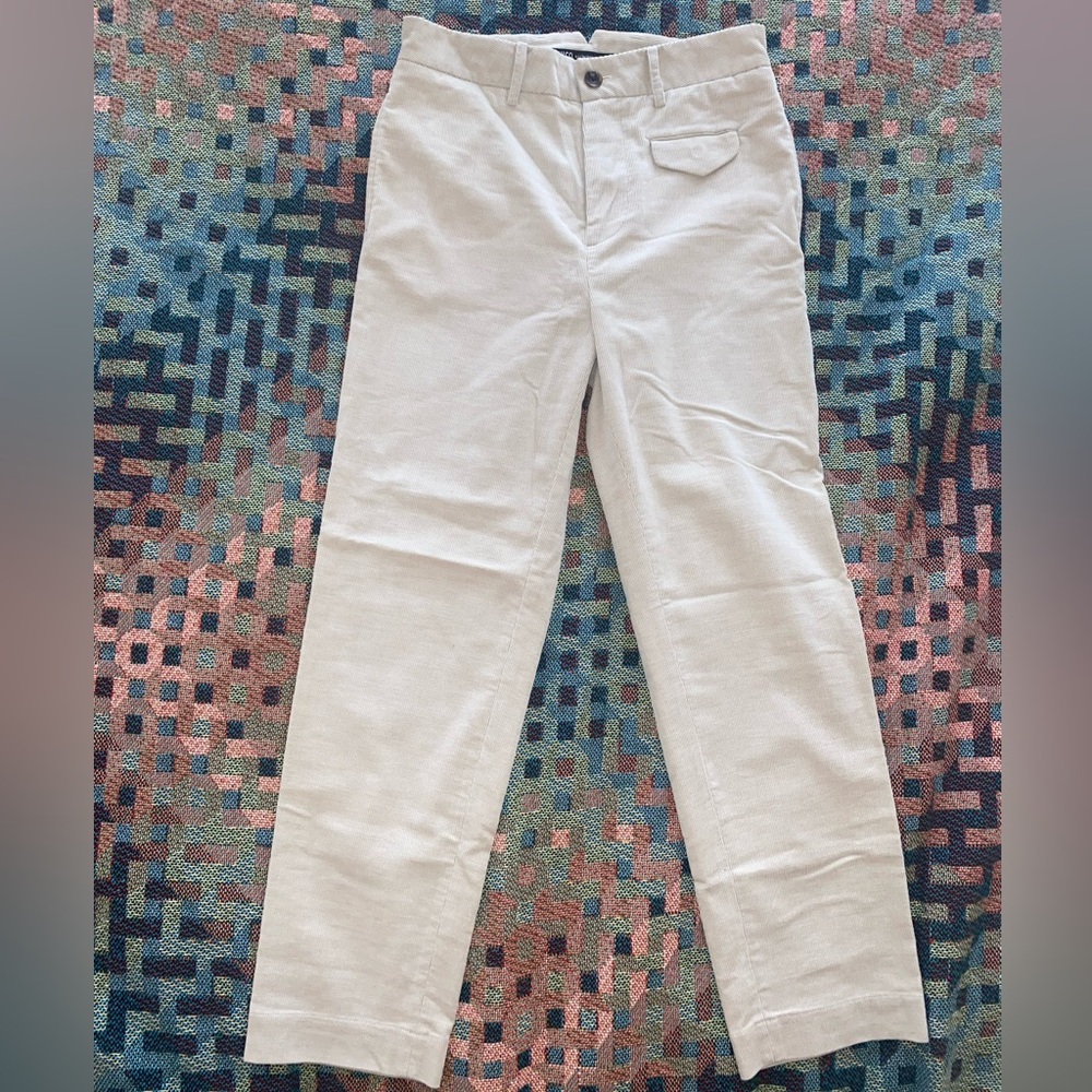 Nicholson & Nicholson Womens Pants Lightweight Corduroy Straight Leg Size 4